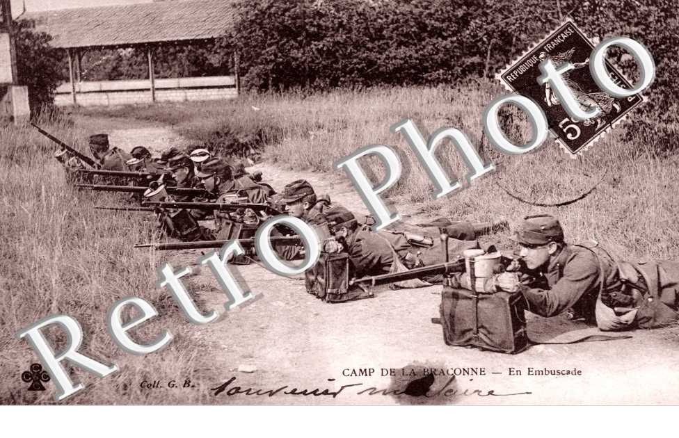 camp de la Braconne, en embuscade (militaire)