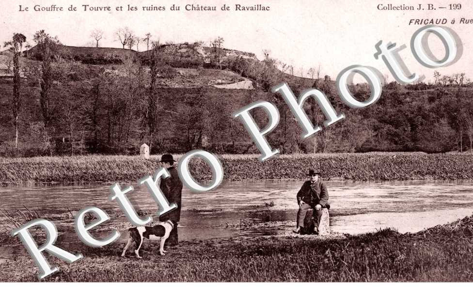 Le Gouffre de la Touvre et Ruines du Chateau de Ravaillac