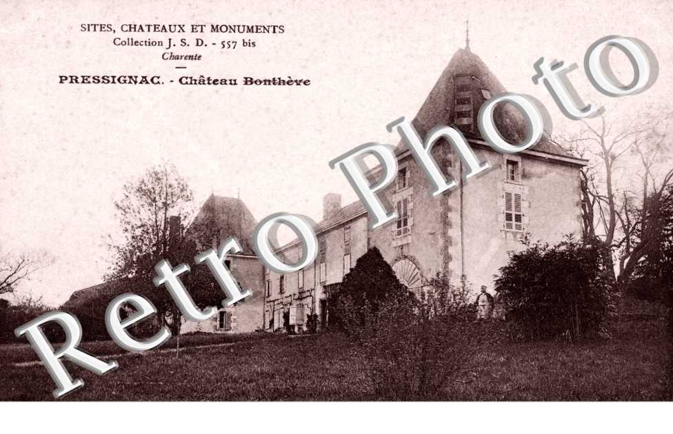 chateau Bontheve (a la main: de Bonnetheve)