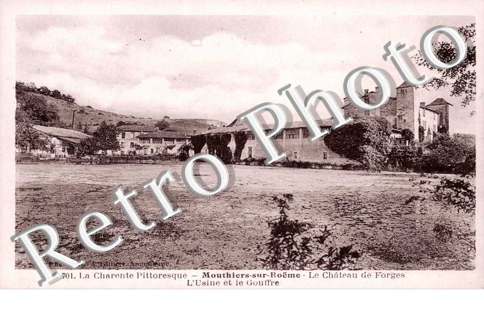 Chateau de Forges, Usine et le Gouffre
