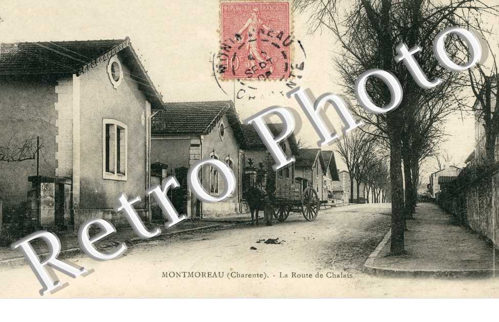 la route de Chalais