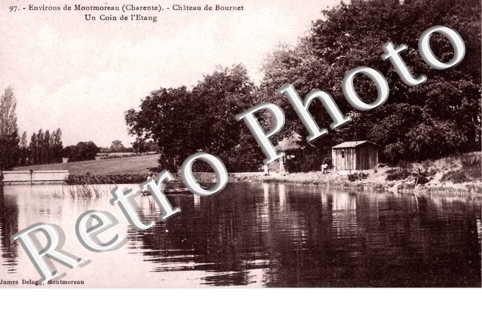 chateau de Bournet, un coin de l'etang