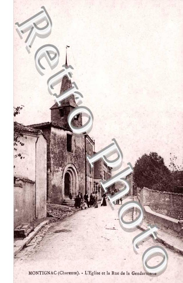 l'Eglise et la Rue de la Gendarmerie