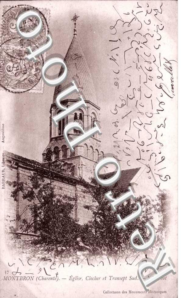 eglise, clocher et Transept sud