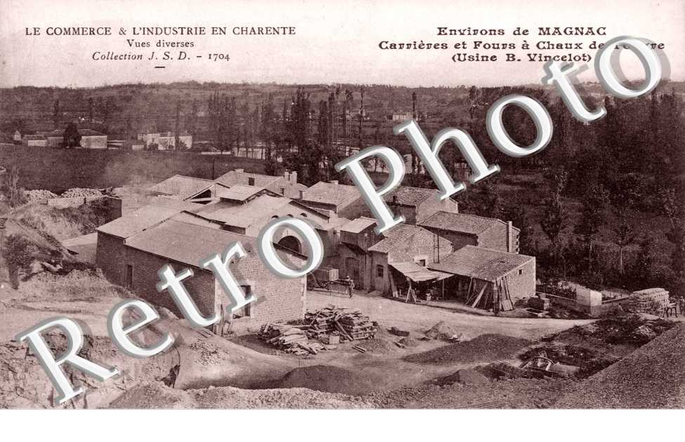 Carrieres et Fours a Chaux de Touvre