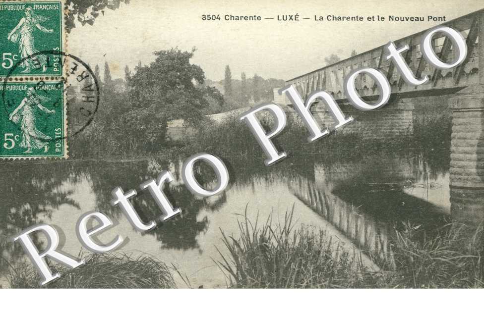 La Charente et le nouveau Pont
