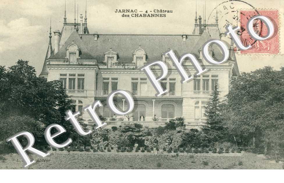 Chateau des Chabannes - 1904