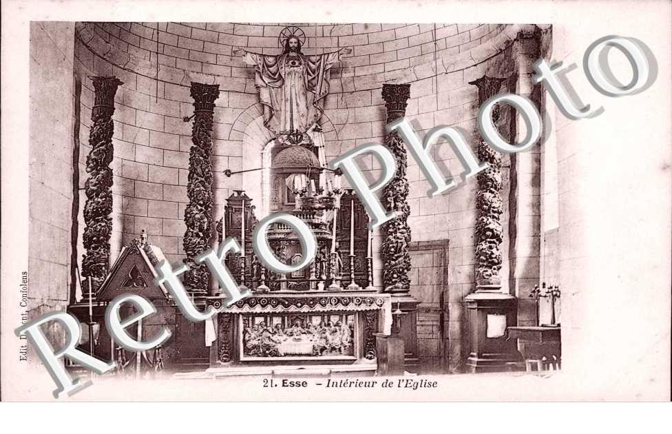 interieur de l'eglise