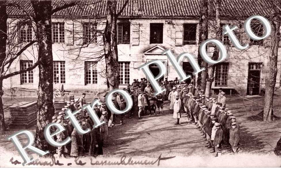 La Courade Carte militaire du 8eme genie