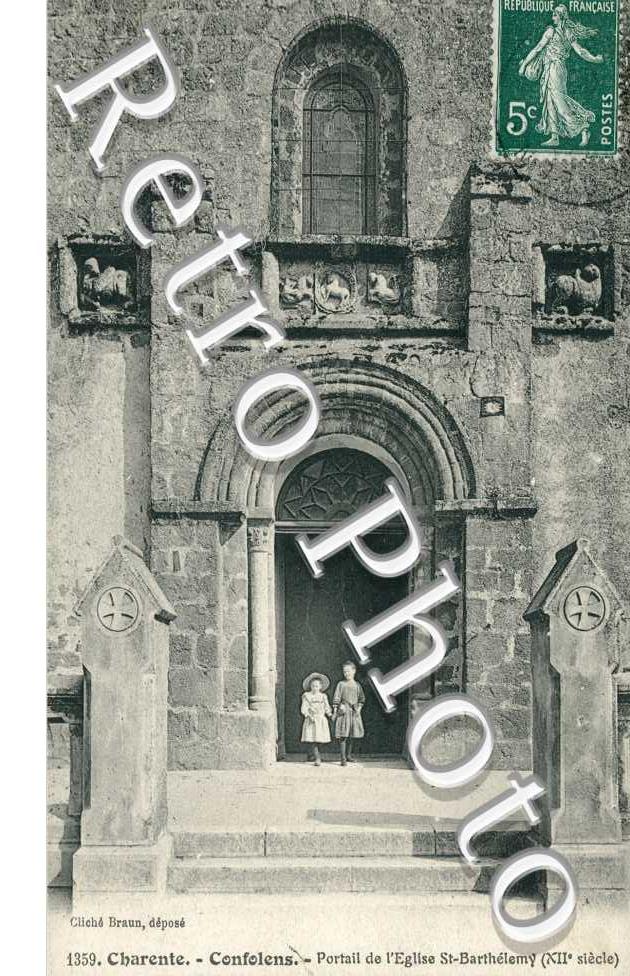 Portail de l' Eglise Saint Barthelemy