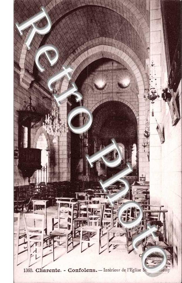 Interieur de l'Eglise St Barthelemy