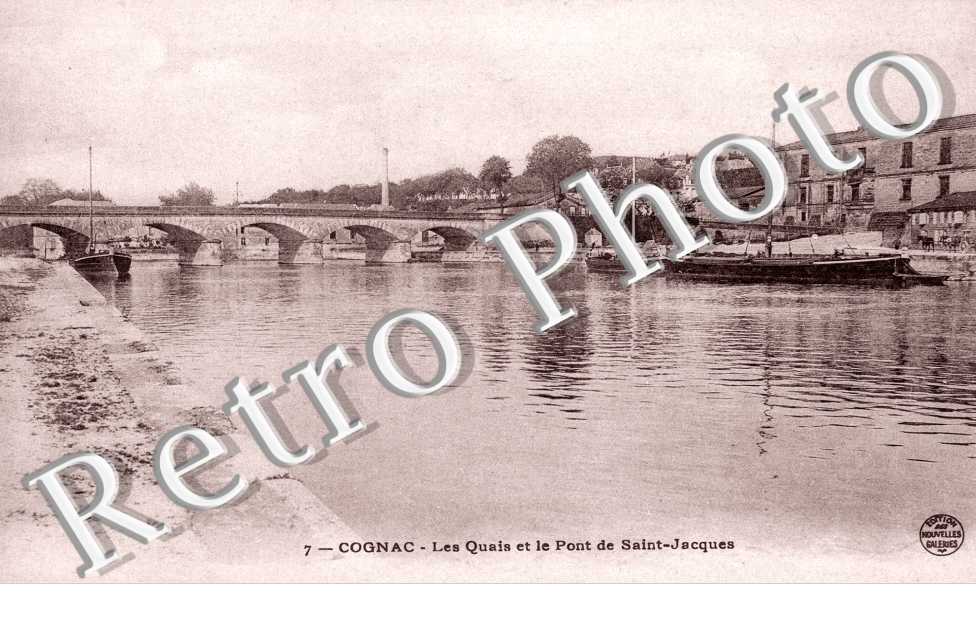 Les Quais et le Pont de Saint Jacques