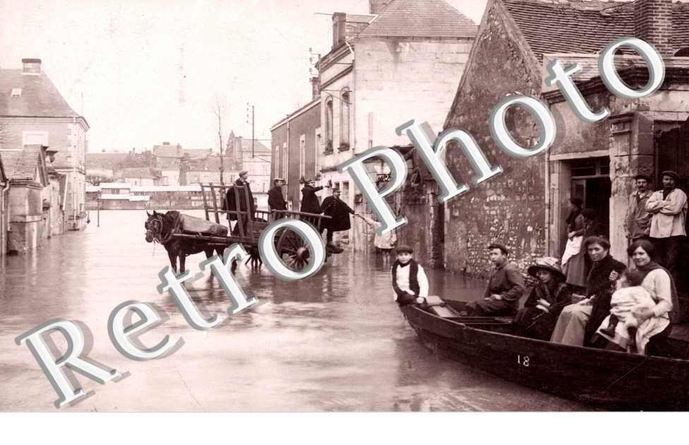 Quartier de Chateauneuf pendant la Crue