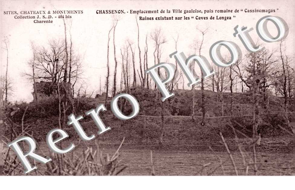Ruines existant sur les caves de Longea