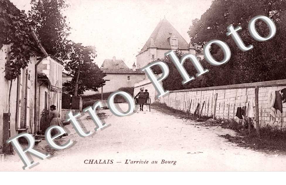 L'arrivee au Bourg