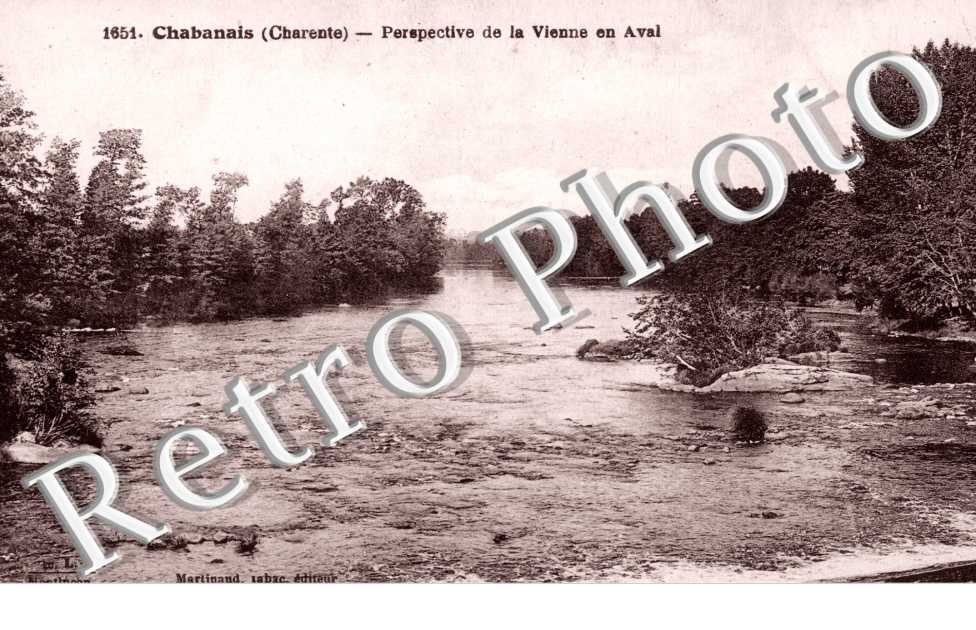 Perspective de la Vienne en Aval