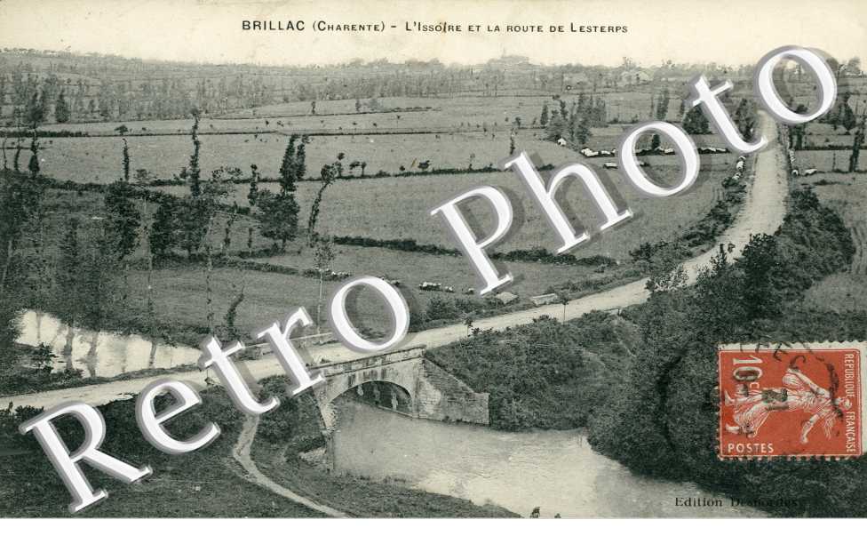 l'issoire et la route de Lesterps