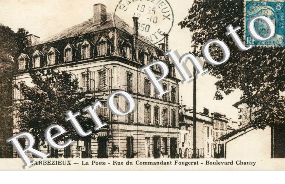 la Poste - Rue du Commandant Fougerat - Boulevard Chanzy