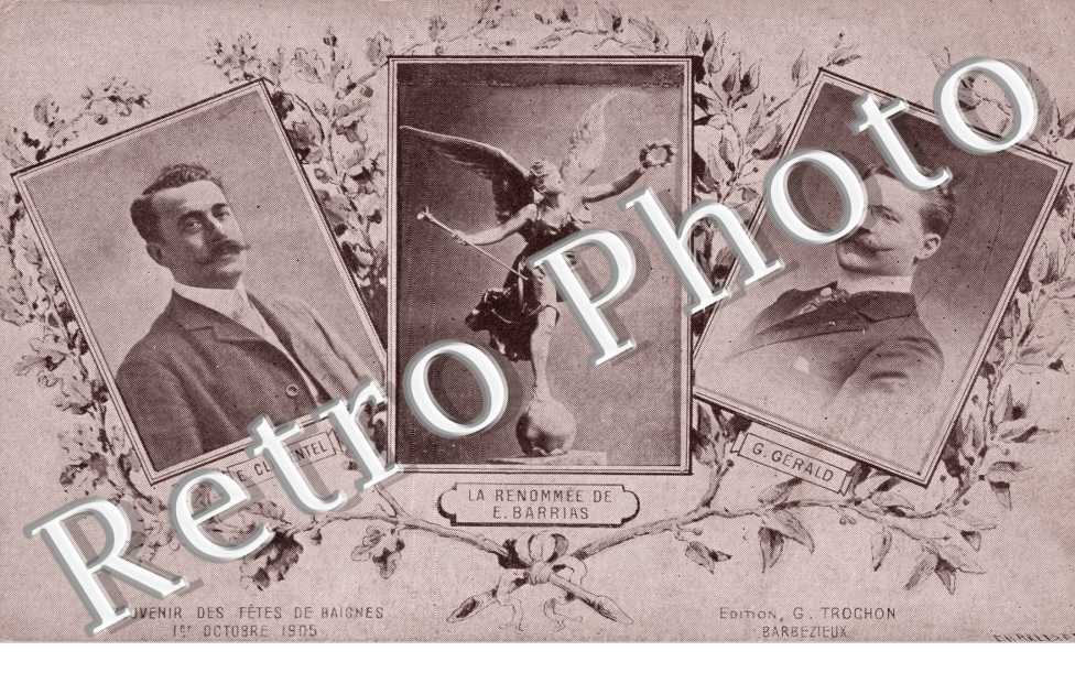 Portrait E. Clementel et G.Gerald