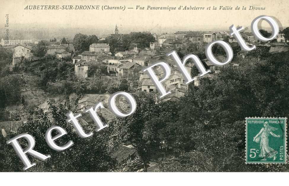 Vue generale et Vallee de la Dronne