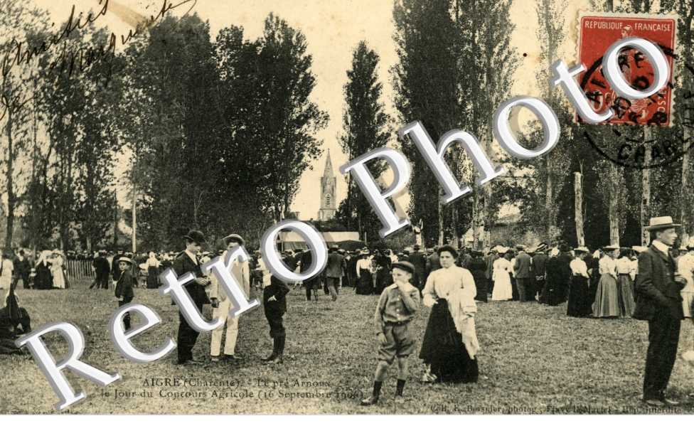 le jour du concours agricole, le 16