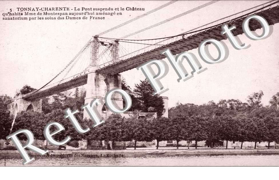 Le Pont suspendu et le Chateau