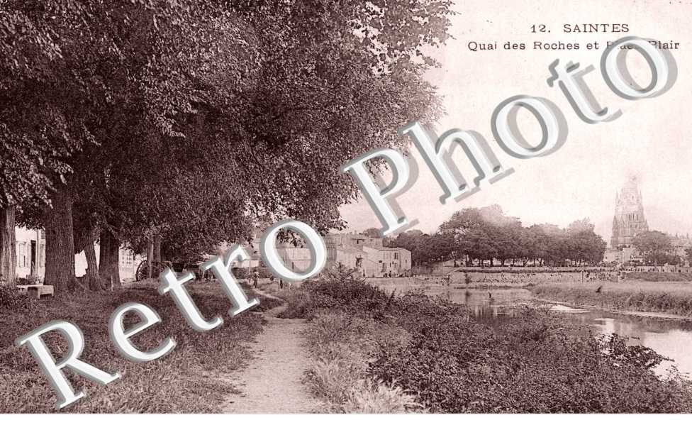 Quai des Roches et Place Blair