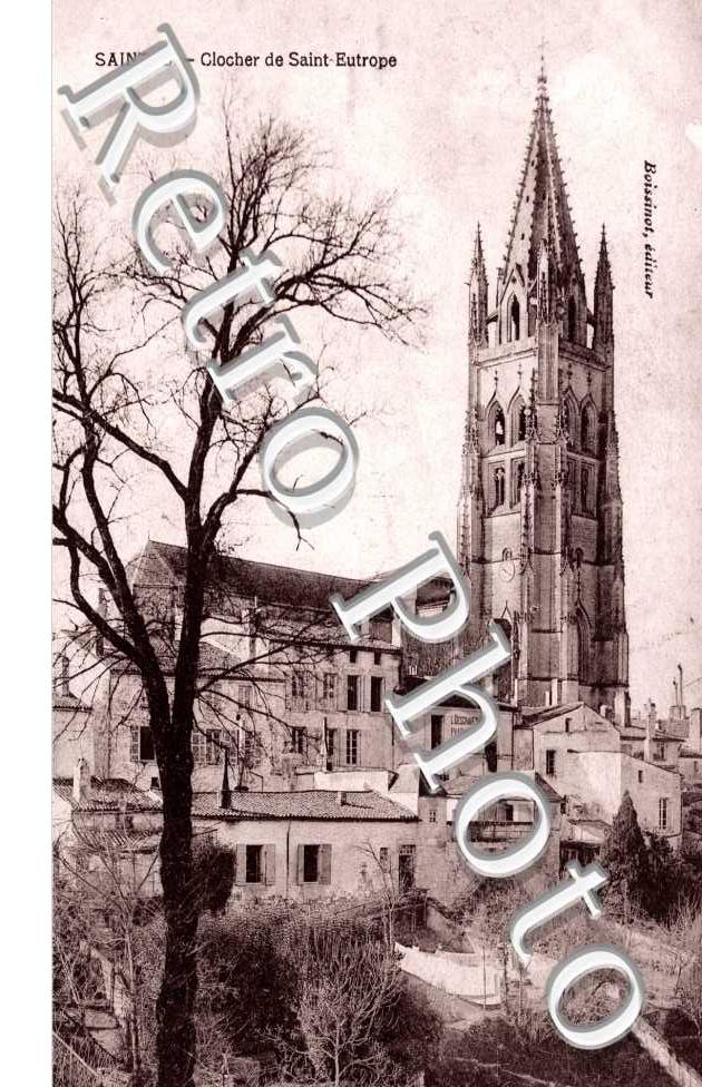 clocher de l'eglise st-Eutrope