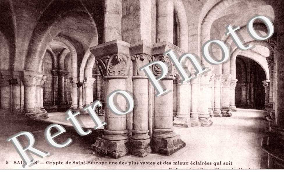 Crypte de l'Eglise Saint Eutrope