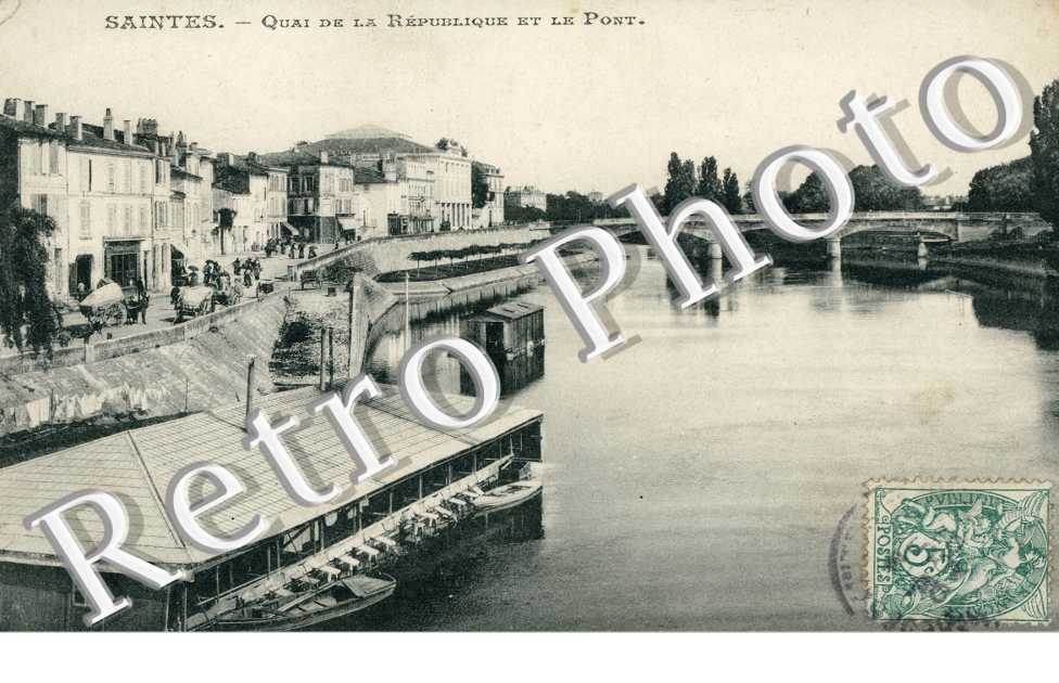 Quai de la Republique et le pont