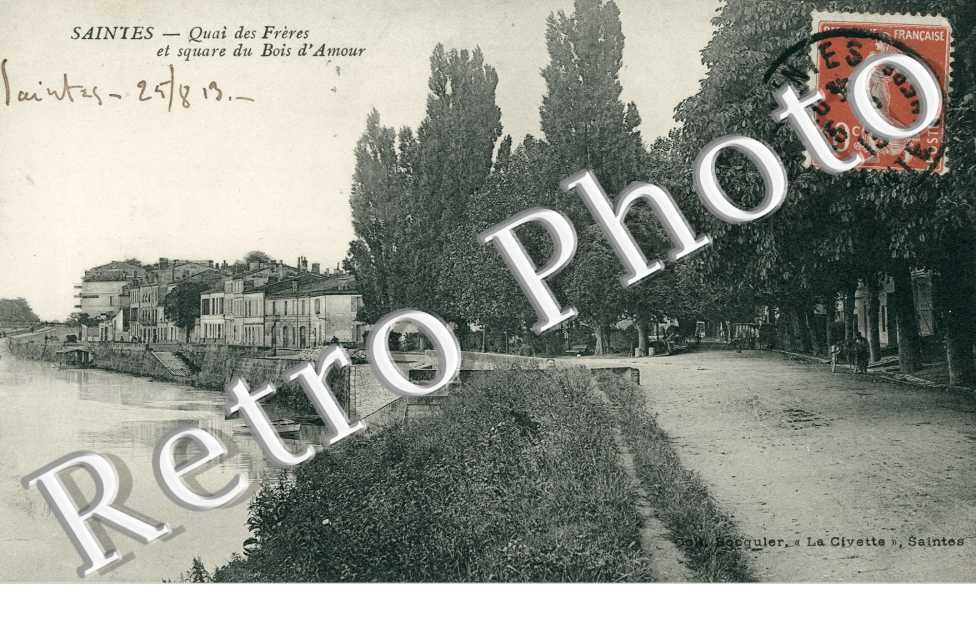 Quai des freres et square du bois d'amour