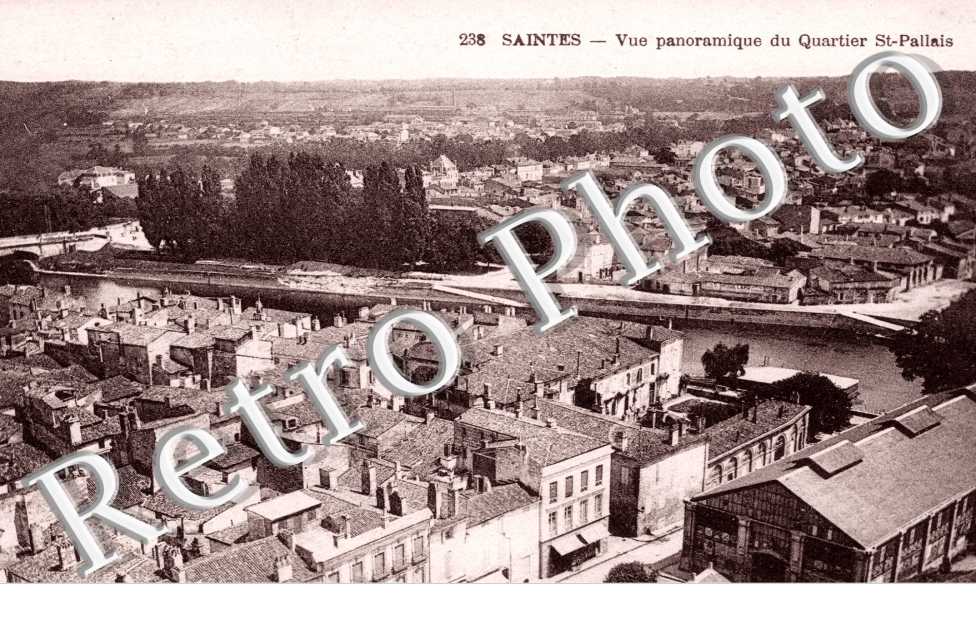 Quartier st-Pallais - vue panoramique