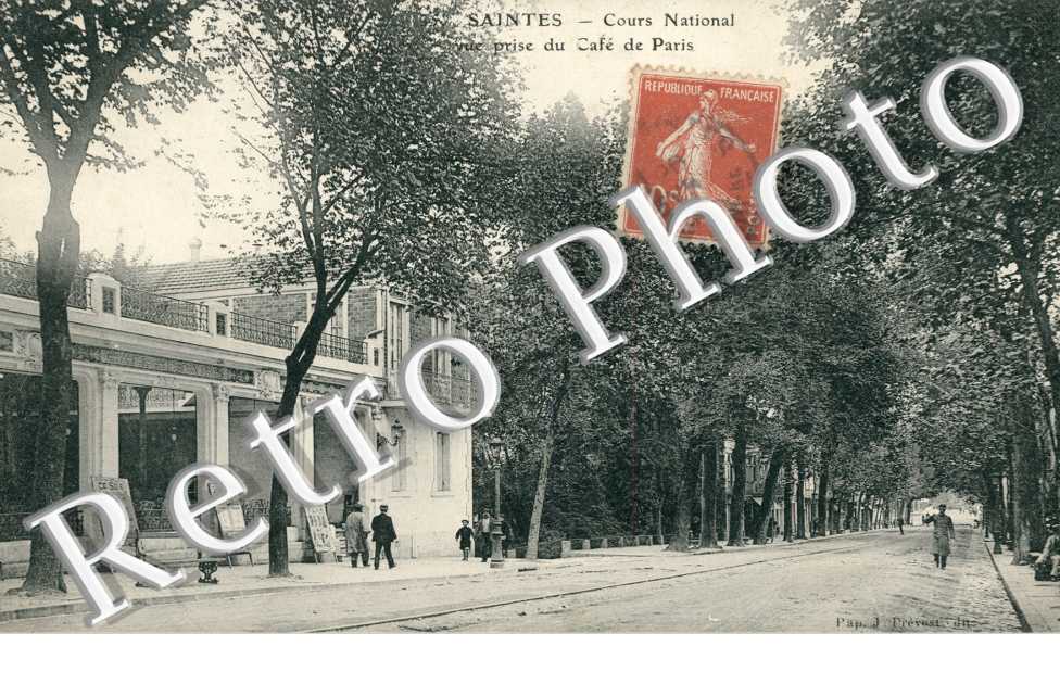 Cours National, Vue prise du Cafe