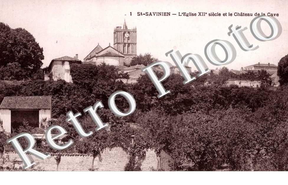 L'Eglise et le Chateau de la Cave