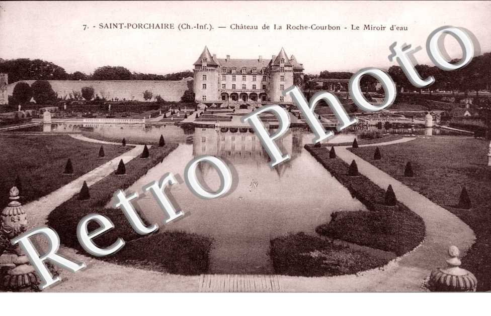 Chateau de la Roche Courbon, le Miroir d'Eau