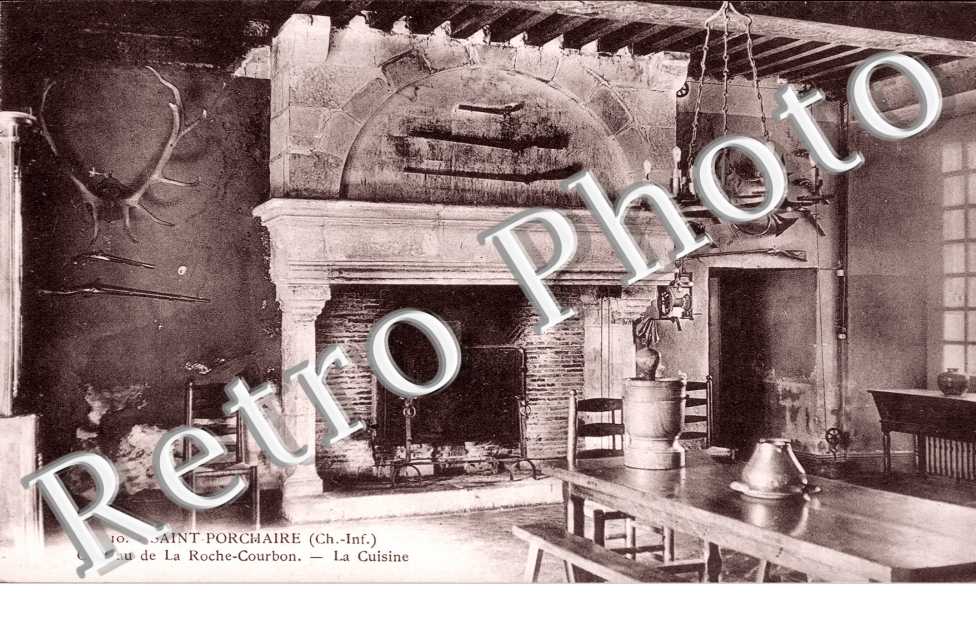 Chateau de la Roche Courbon, la cuisine