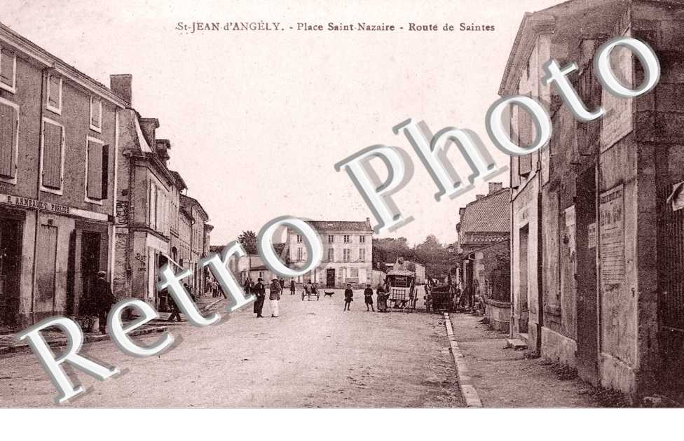 Place de Saint-Nazaire, Route de Saintes