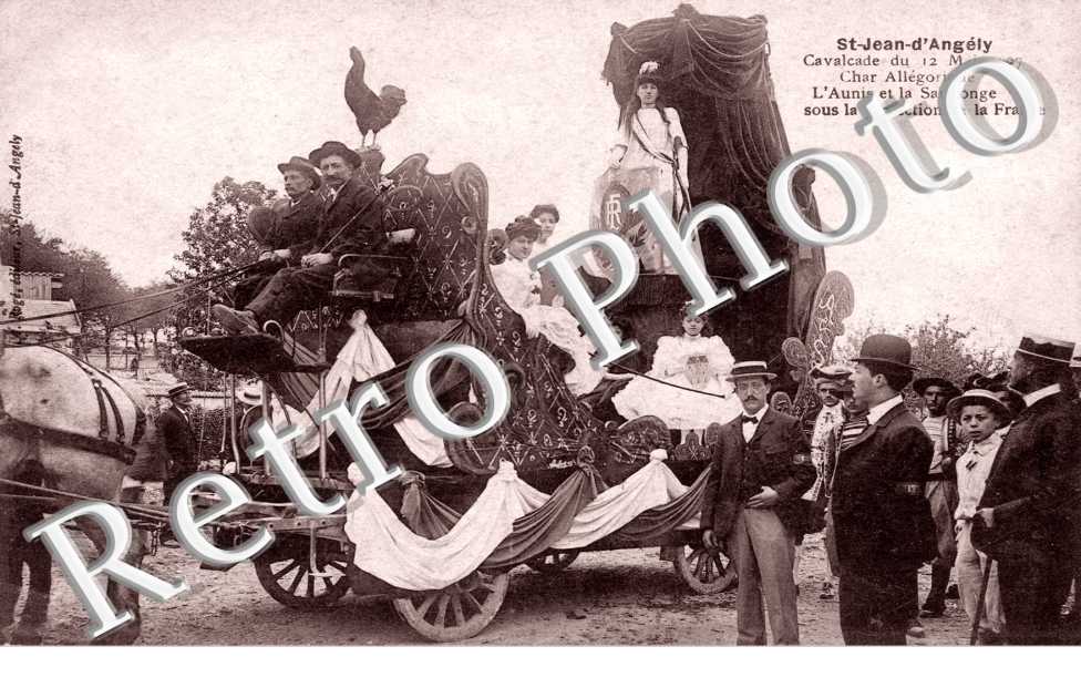 Cavalcade du 12 mai 1907, Un Char