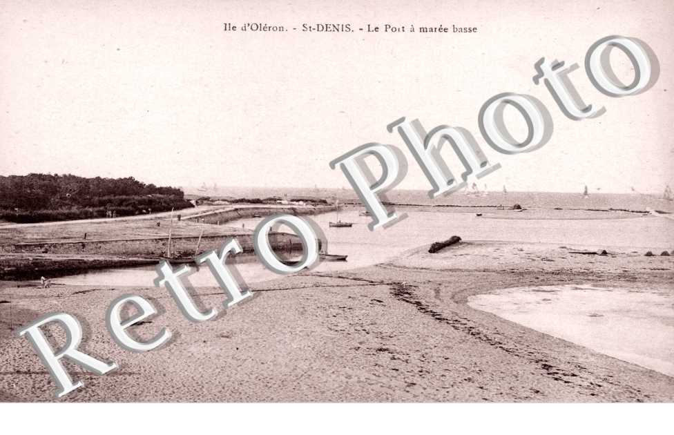 Le port à marée basse