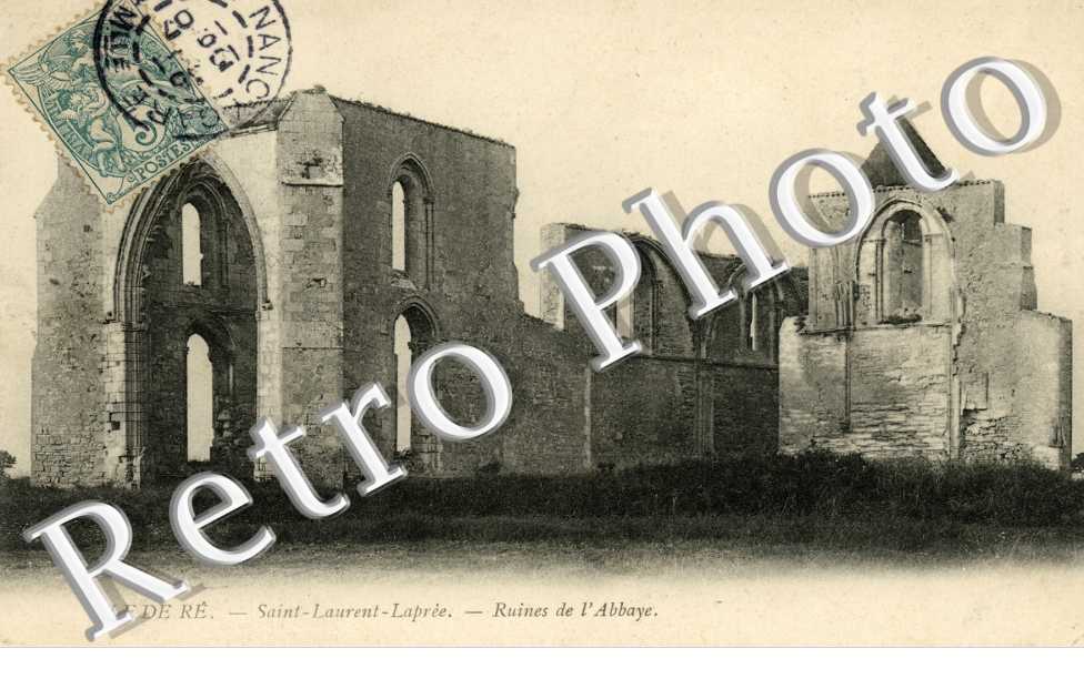st-laurent Lapree - ruines de l'abbaye