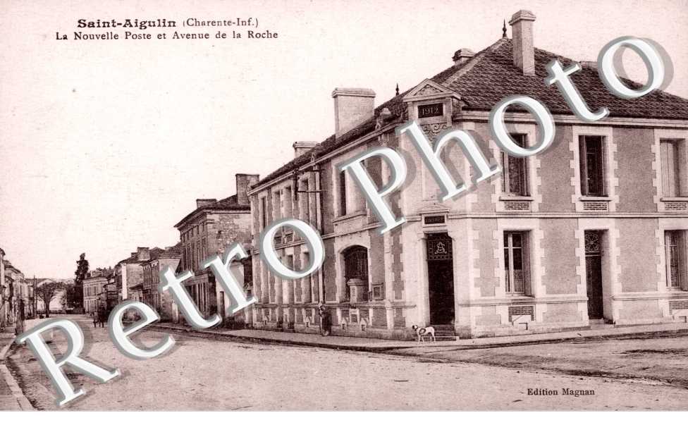 Nouvelle poste et avenue de la Roche