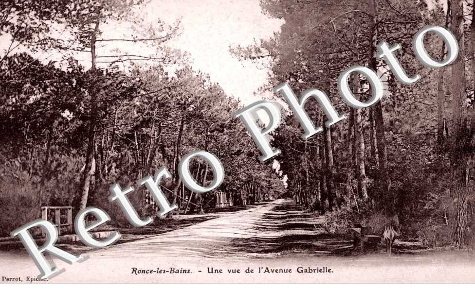 Une vue de l'avenue Gabrielle