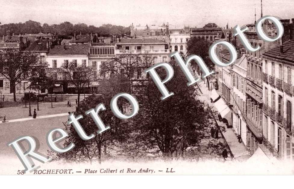Place Colbert et Rue Andry
