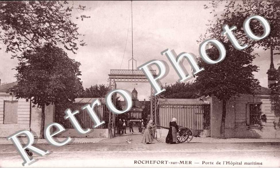 Porte de l'hopital maritime
