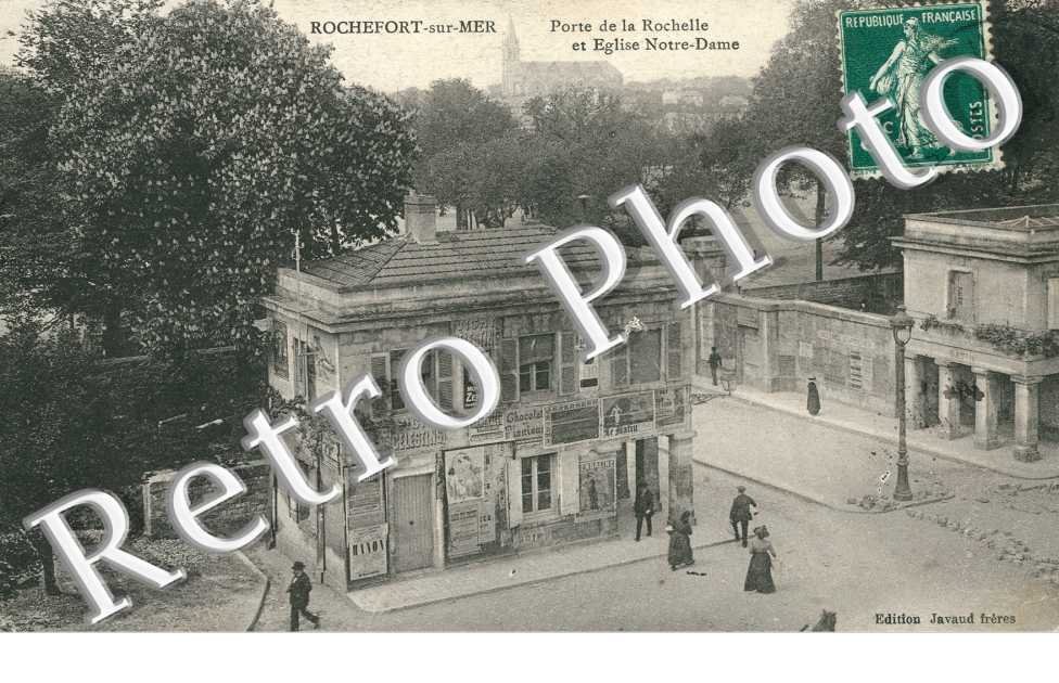 Porte de la Rochelle et Eglise N.-D