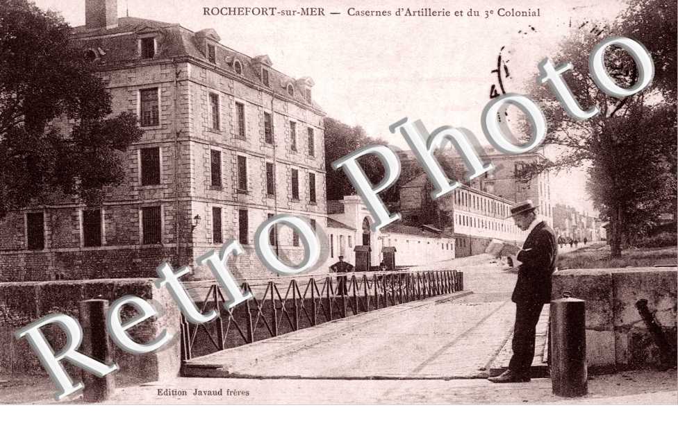 caserne d'artillerie et du 3e colonial