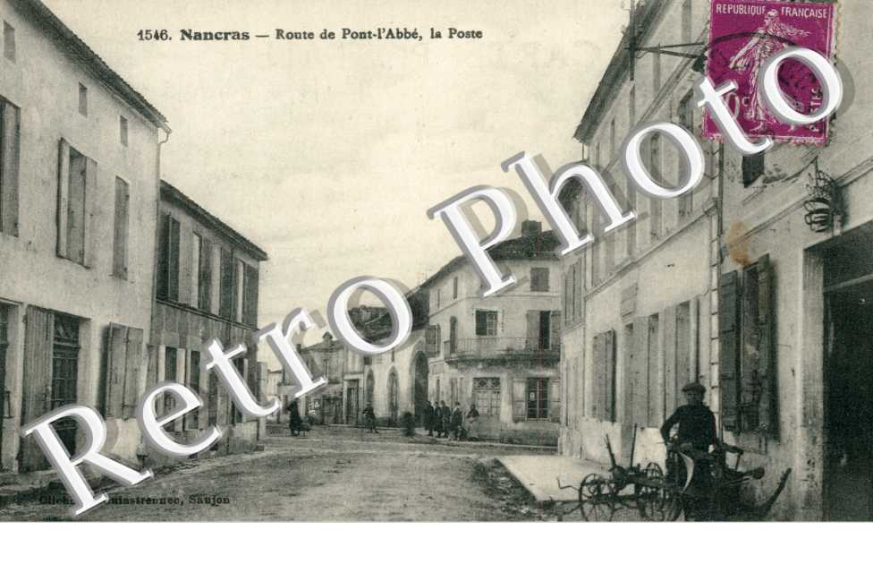 route de Pont l'Abbe, la poste