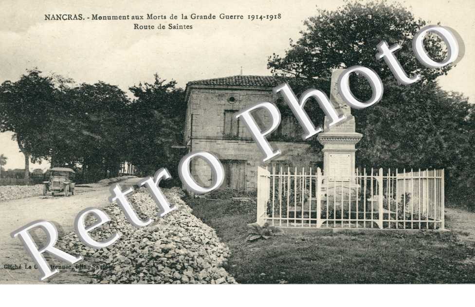 Monument aux morts de la grande guerre