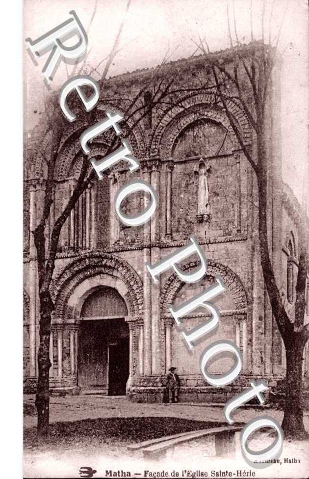 Facade de l'eglise ste-Herie
