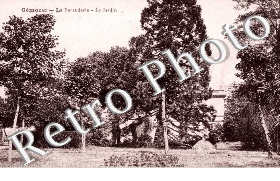 la perauderie, le jardin